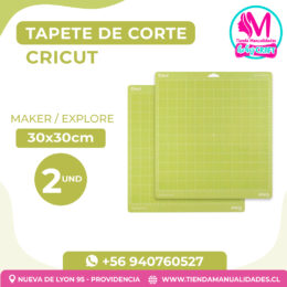 CRI-C01 Mat Corte (TAPETE) CRICUT 30 x 30 cm, For Cricut Explorer 2 y Maker