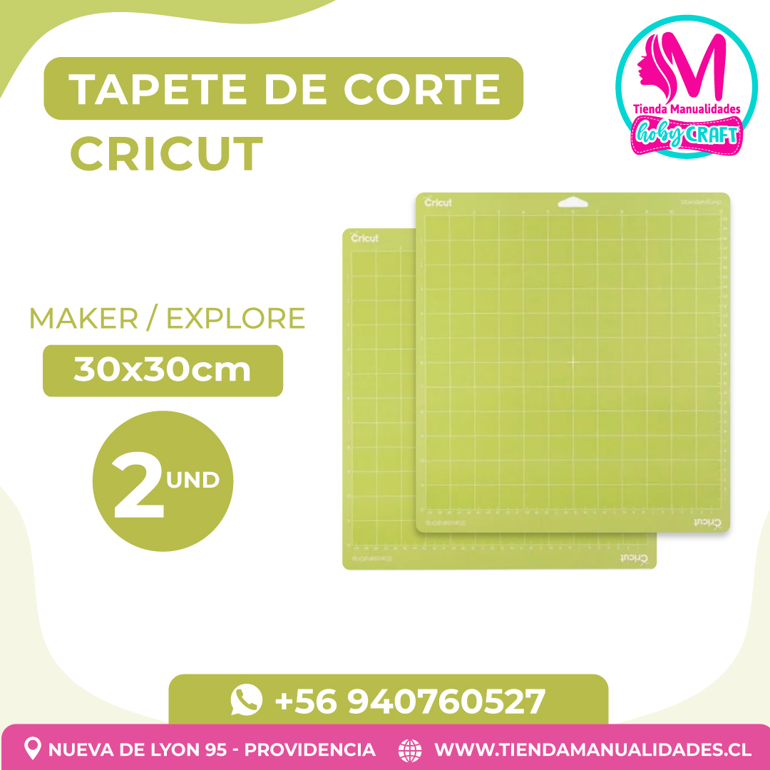 CRI-C01 Mat Corte (TAPETE) CRICUT 30 x 30 cm, For Cricut Explorer 2 y Maker