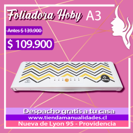 Laminadora Foliadora HOBY - Envío Gratis - Entrega Inmediata