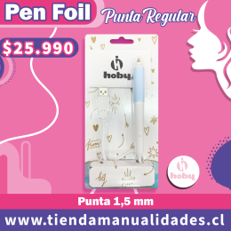 P03 Pen Foil - Pluma Térmica ( Punta ESTANDAR ) 1,5mm ESTILO LIBRE - HOBY