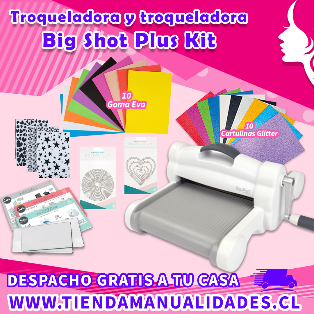 SSZB-03- Máquina Sizzix Big Shot Plus -Envío Gratis - PREVENTA Entrega Inmediata