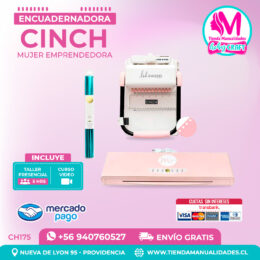 CH175 Cinch rosada + Curso Video + Taller presencial - Envío Gratis - Entrega Inmediata