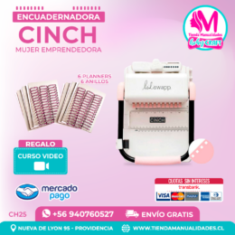 CH25 Cinch rosada + Curso Video - Envío Gratis - Entrega Inmediata