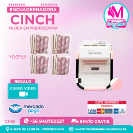 CH35 Cinch rosada + Curso Video - Envío Gratis - Entrega Inmediata