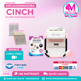 CH45 Cinch rosada + Curso Video - Envío Gratis - Entrega Inmediata