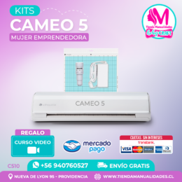 C510 Kit Silhouette Cameo 5 blanca + Envío gratis - Entrega inmediata