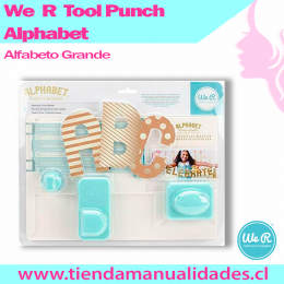 We R memory Keepers -Tool Alphabet Punch Board-GRANDE