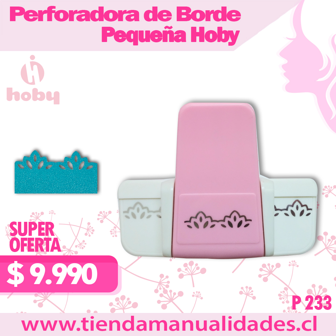HP 233 Fancy Border Punch Flor 2