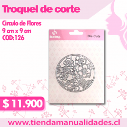 TH-05 - COD 126- Circulo de Flores HOBY -ENTREGA INMEDIATA