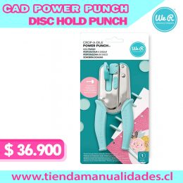 We R memory Keepers - Perforadora de Discos - CAD POWER PUNCH - DISC HOLD PUNCH-661367