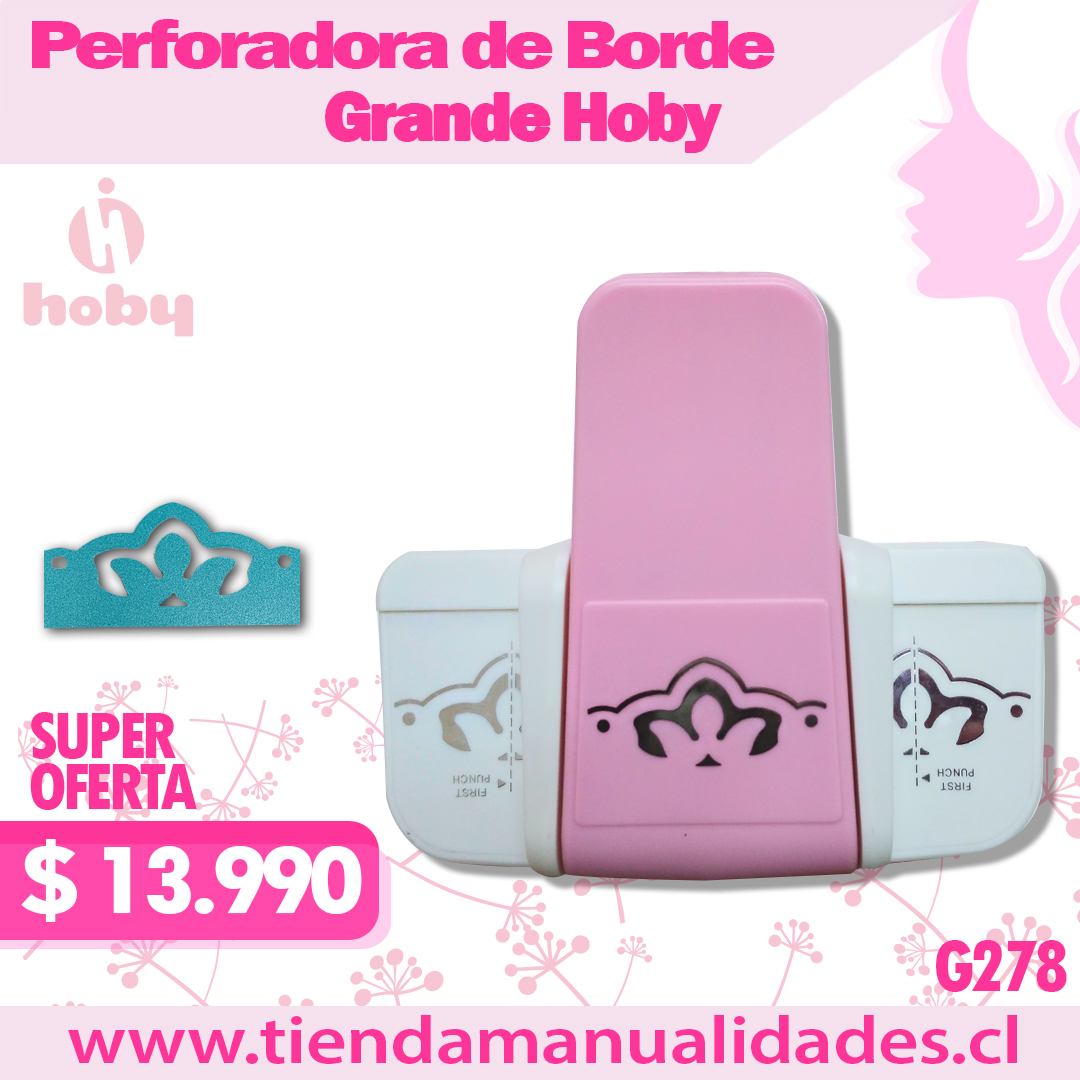 HG 278 Fancy Border Punch Flor 1