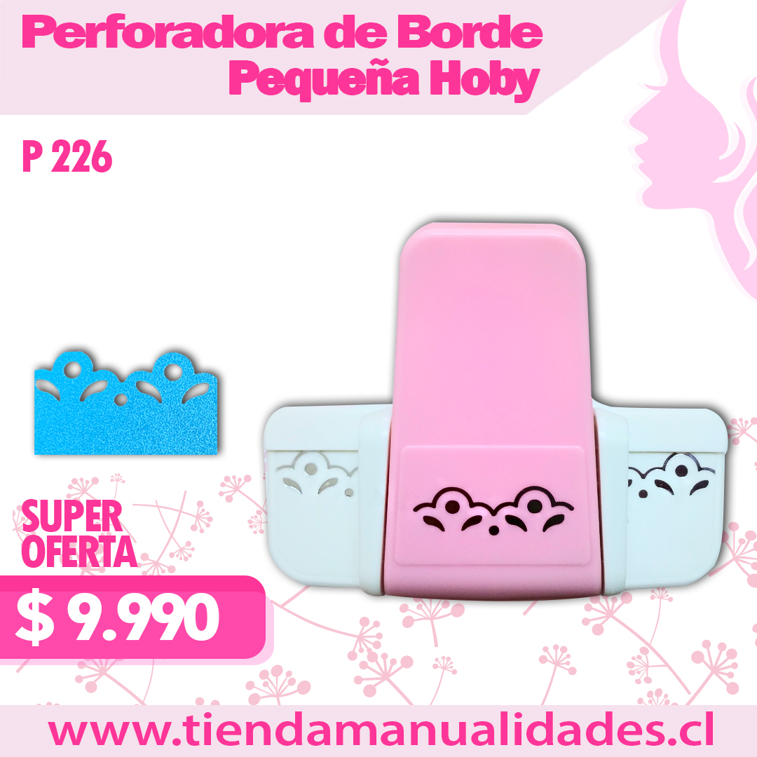 HP 226 Fancy Border Punch Flor 2