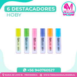 AMH 03-DESTACADORES / RESALTADORES - 6 UNIDADES - ENTREGA INMEDIATA
