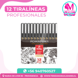 AMH 06-TIRALINEAS RAPIDOGRAPH PROFESIONALES - 12 UNIDADES HOBY - ENTREGA INMEDIATA