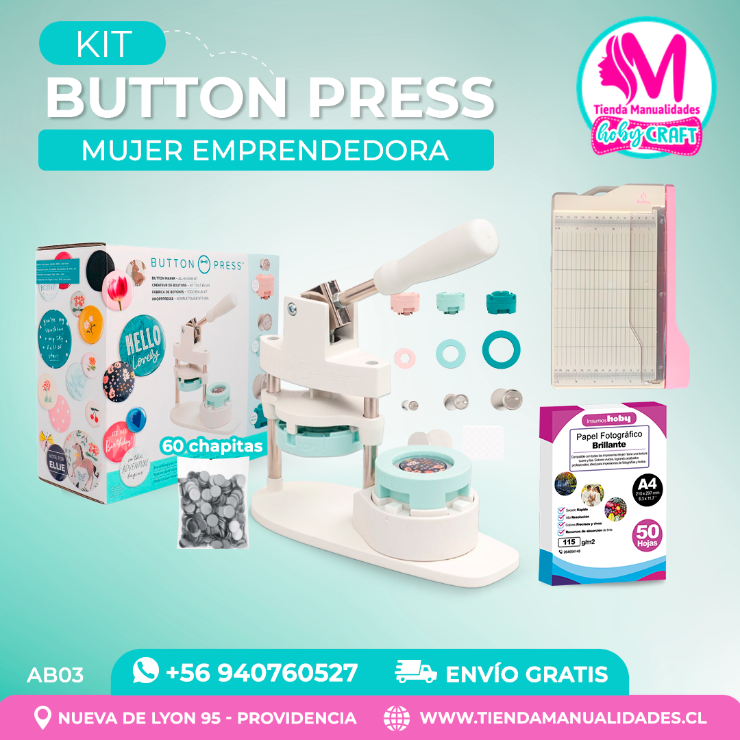AB03 Kit Button Press - Entrega Inmediata