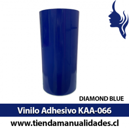 KAA-066 Vinilo Adhesivo Decorativo Diamond Blue brillante Premium (30cm x 1m largo)