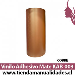 KAB-003 Vinilo Adhesivo Decorativo Cobre Mate Premium (30cm x 1m largo)