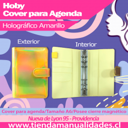 CH-01 COVER HOLOGRAFICO AMARILLO
