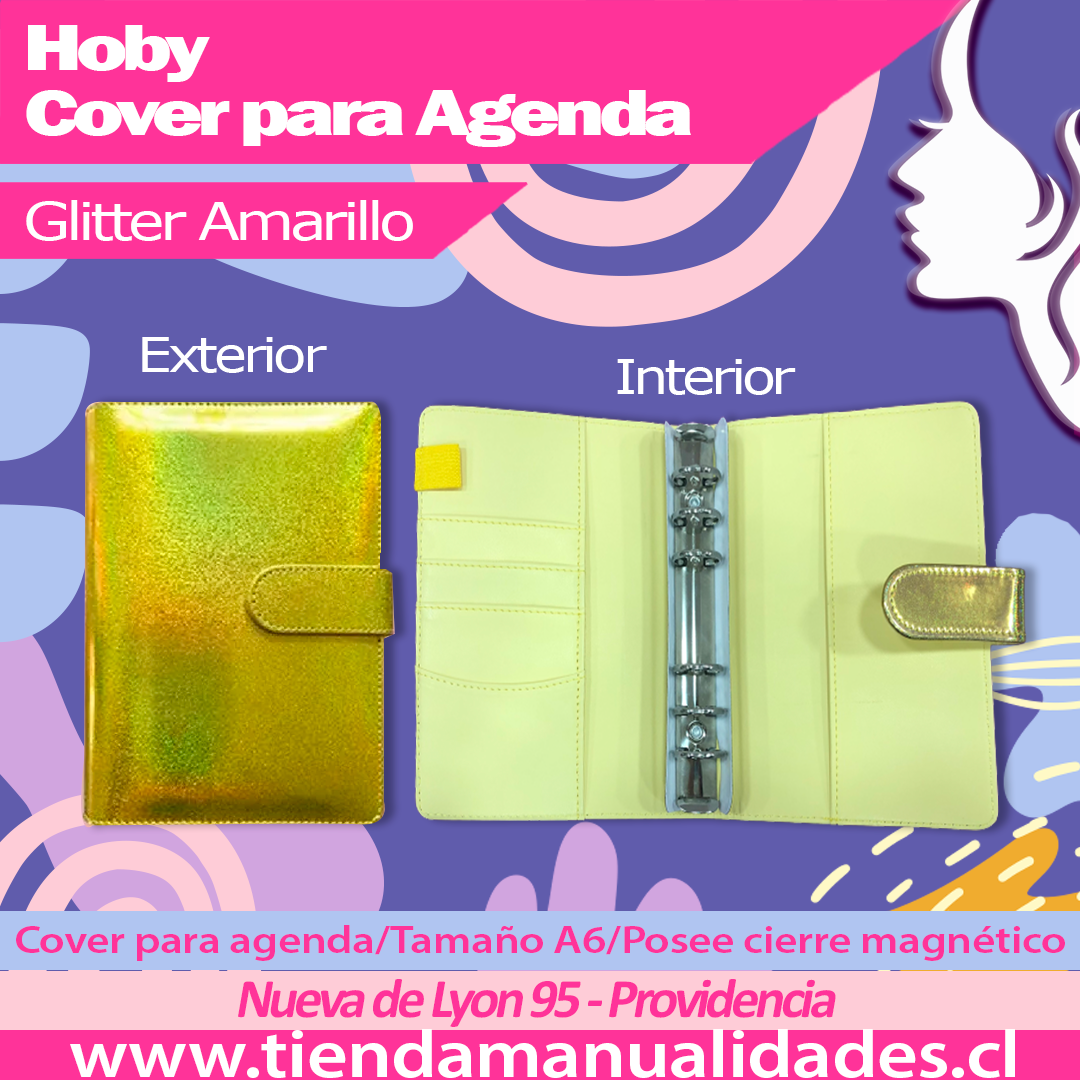 CG-01 COVER GLITTER AMARILLO