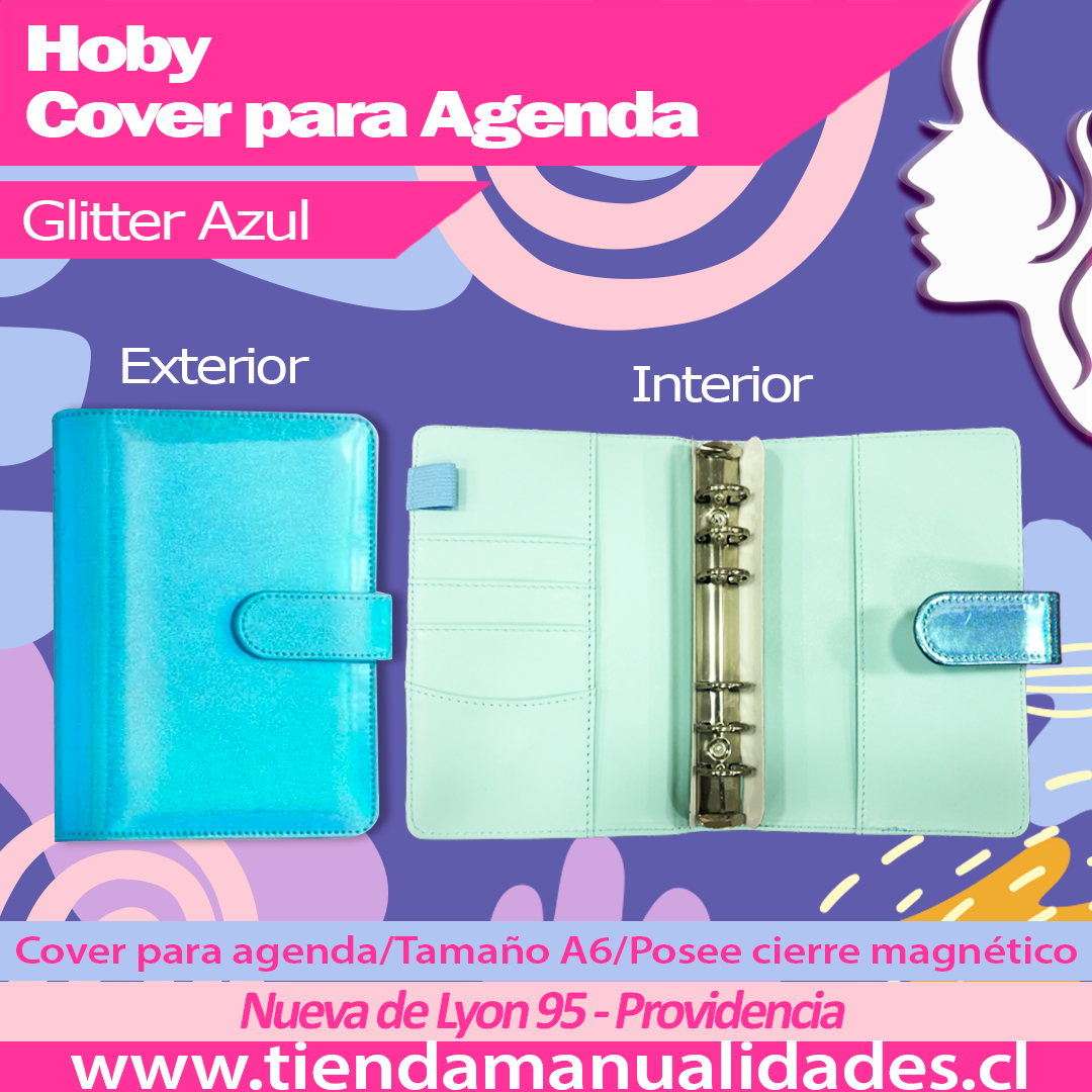 CG-02 COVER GLITTER AZUL