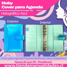 CH-02 COVER HOLOGRAFICO AZUL