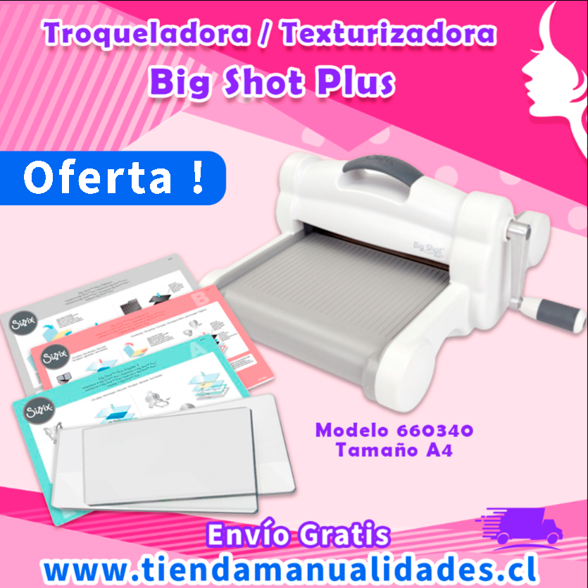 SSZB-02-Máquina Sizzix Big Shot Plus_ Entrega Inmediata