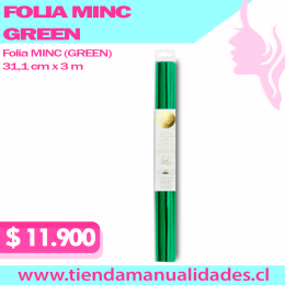Folia MINC ( GREEN ) 31,1 cm x 3 m