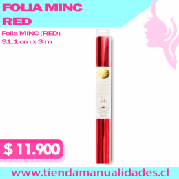 Folia MINC ( RED ) 31,1 cm x 3 m