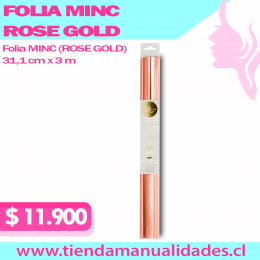 Folia MINC ( ROSE GOLD ) 31,1 cm x 3 m