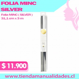 Folia MINC ( SILVER ) 31,1 cm x 3 m
