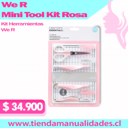 We R Memory Keepers - Mini Tool Kit Rosa -60000463