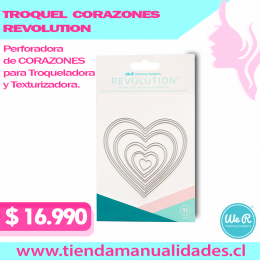 We R Memory Keepers -TROQUEL CORAZONES -661188