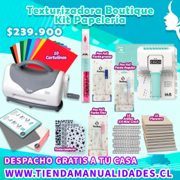 SZB-34-VENTA Máquina Sizzix Boutique- KIT PAPELERÍA - Envío Gratis Entrega Inmediata