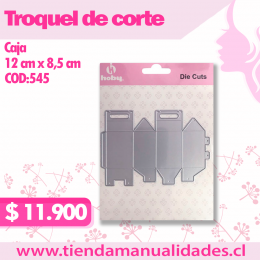 TH-04 - COD 545- Troquel Caja Espirales HOBY -ENTREGA INMEDIATA