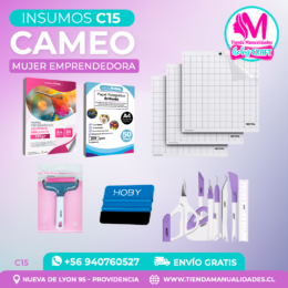 C15 Insumos Cameo - Envío gratis