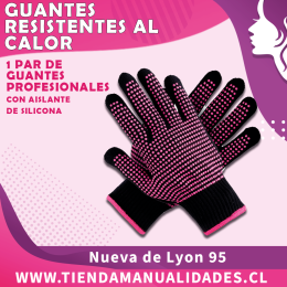 KSE-08 Guantes Profesionales Protectores de Calor -Entrega Inmediata