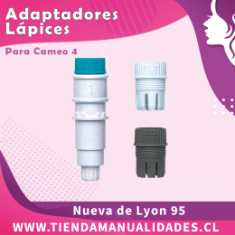 Adaptadores de lápices Cameo 4 - ENTREGA INMEDIATA