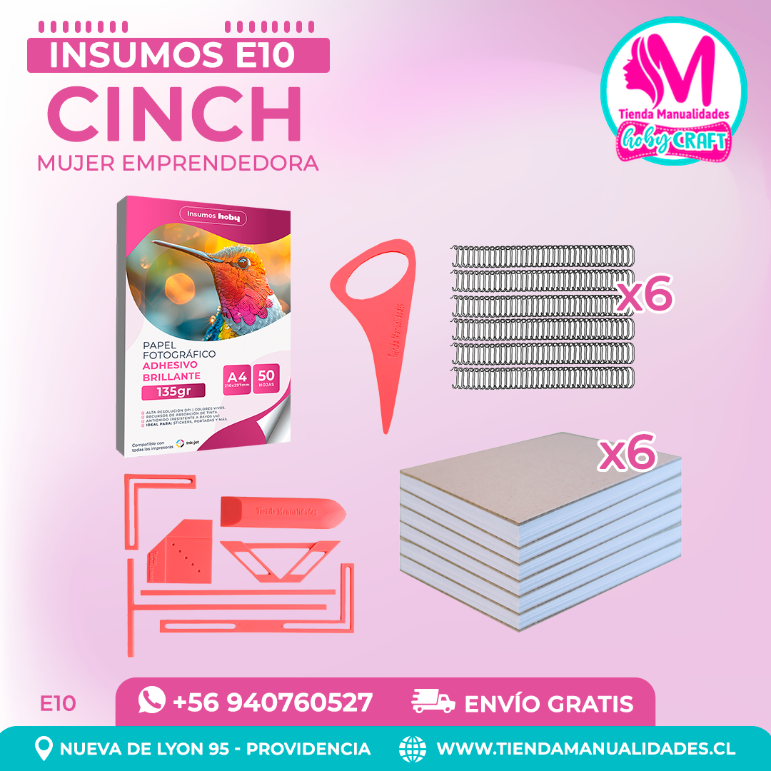 E10 Insumos Encuadernación - Envío gratis