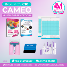 C10 Insumos Cameo - Envío gratis