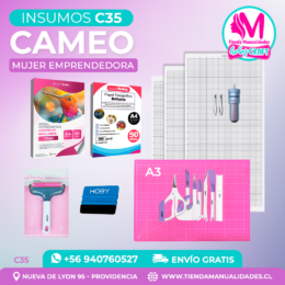 C35 Insumos Cameo - Envío gratis