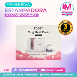 ER15 Estampadora de tazas MugPress Reacondicionado – Seminuevo