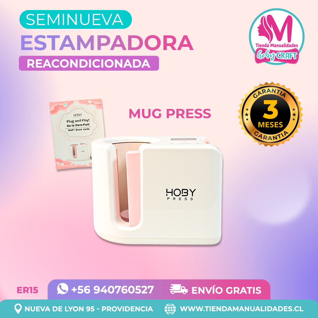 ER15 Estampadora de tazas MugPress Reacondicionado – Seminuevo - Imagen 2