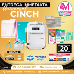 UCH35 Encuadernadora Universal Cinch - Entrega Inmediata