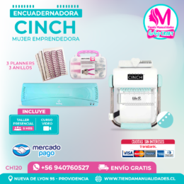 CH120 Cinch verde + Curso Video + Taller presencial - Envío Gratis - Entrega Inmediata