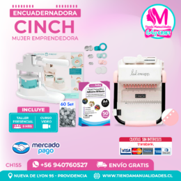 CH155 Cinch rosada + Curso Video + Taller presencial - Envío Gratis - Entrega Inmediata