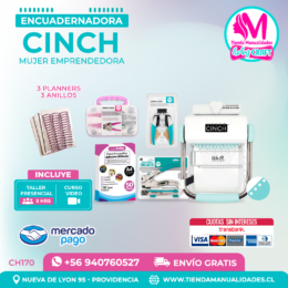 CH170 Cinch verde + Curso Video + Taller presencial - Envío Gratis - Entrega Inmediata