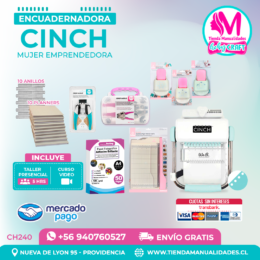 CH240 Cinch verde + Curso Video + Taller presencial - Envío Gratis - Entrega Inmediata