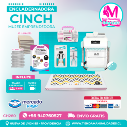 CH280 Cinch verde + Curso Video + Taller presencial - Envío Gratis - Entrega Inmediata