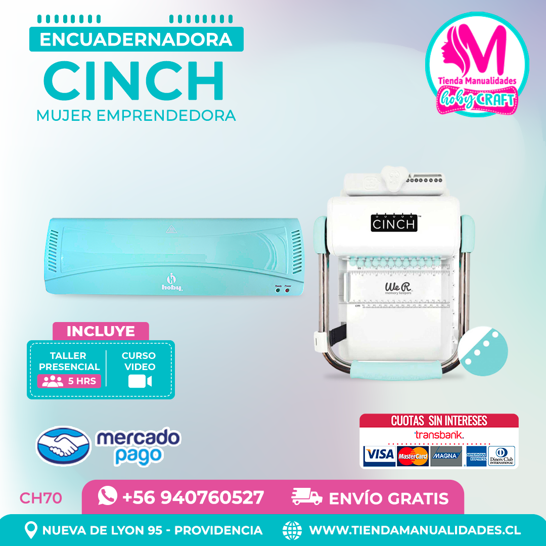 CH70 Cinch verde + Curso Video - Envío Gratis - Entrega Inmediata