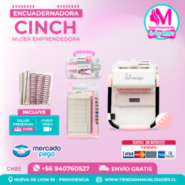 CH85 Cinch rosada + Curso Video + Taller presencial - Envío Gratis - Entrega Inmediata